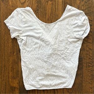 Abercrombie & Fitch Light Gray Tee